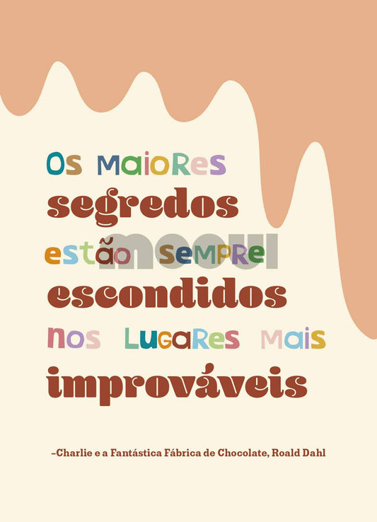 Pôster Infantil - Segredos