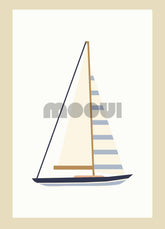 Pôster Infantil - Vela do Oceano