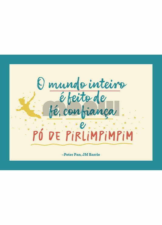 Pôster Infantil - O Mundo Inteiro