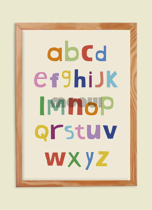 Pôster Infantil - Abecedário