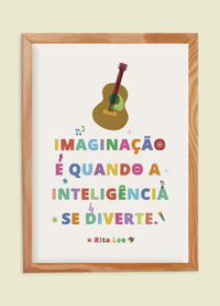 Pôster Infantil - Imaginação