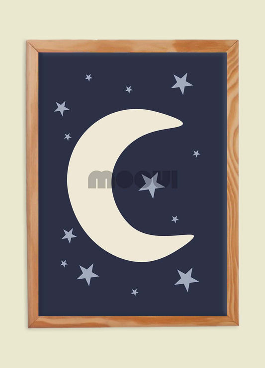 Pôster Infantil - Lua