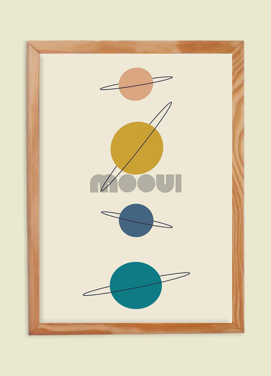 Pôster Infantil - Planets