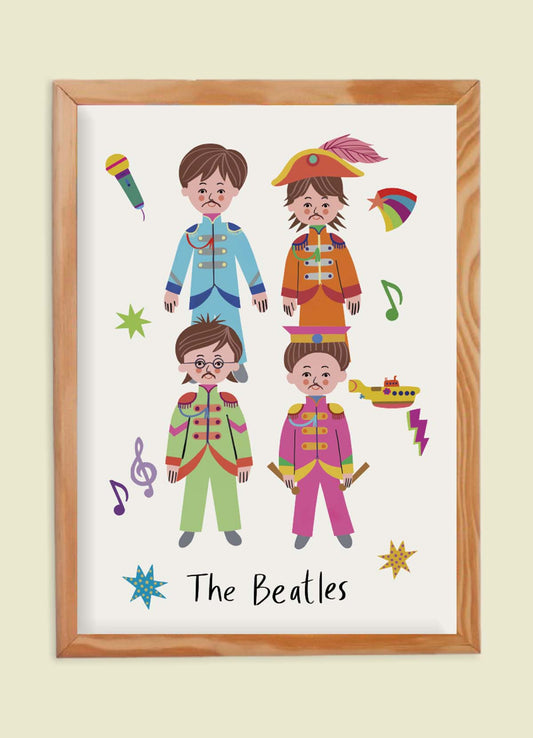 Pôster Infantil - The Beatles