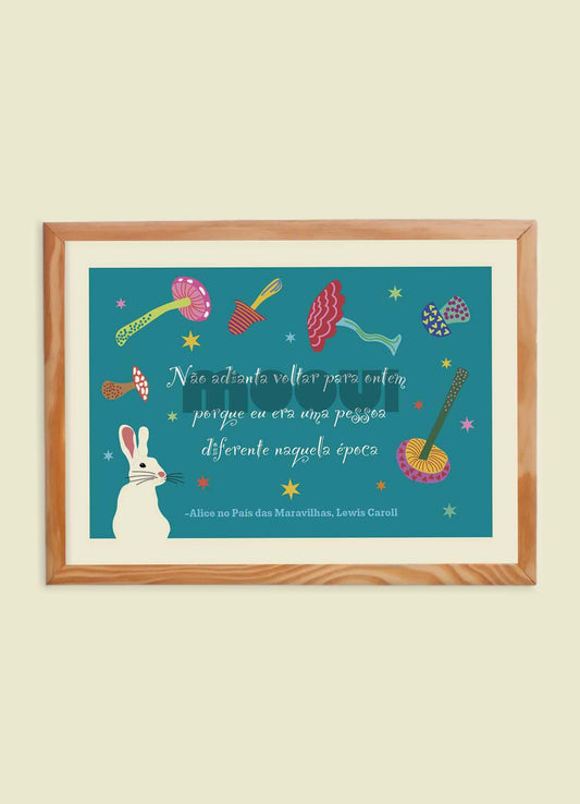 Pôster Infantil - Voltar Para Ontem