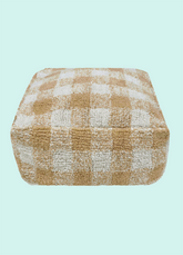 Pufe Lorena Canals - Vichy Mel 40 x 40 x 20 cm