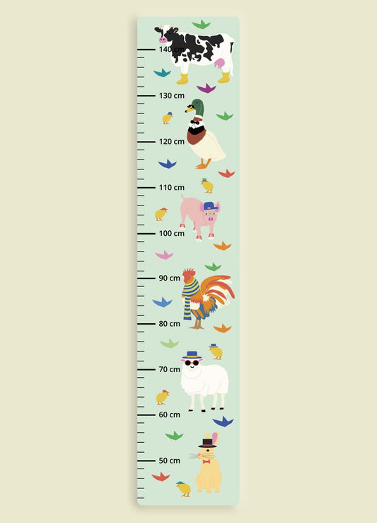 Régua de Crescimento - Bichinhos