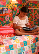 Capa de Edredom Infantil - Colher no Jardim