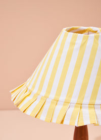 Abajur de Mesa - Listrado Amarelo