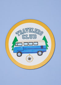 Adorno de Parede - Travelers Club
