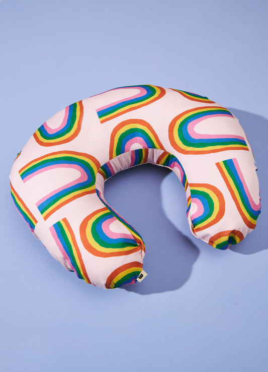 Almofada Amamentação - Arco-iris das Fadas