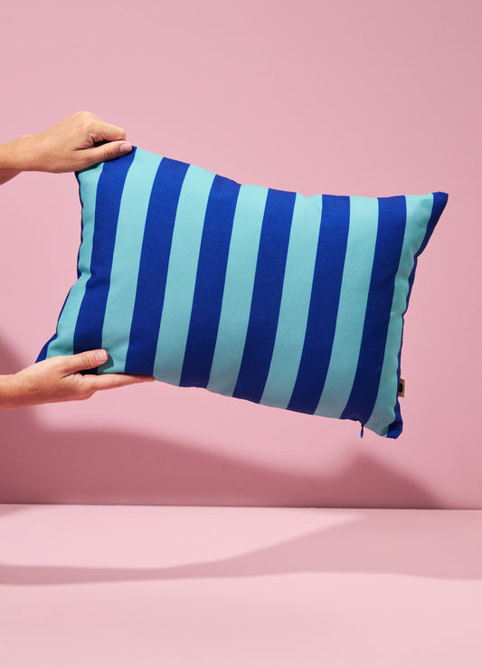 Almofada Impermeável - Listrado Céu do Campo