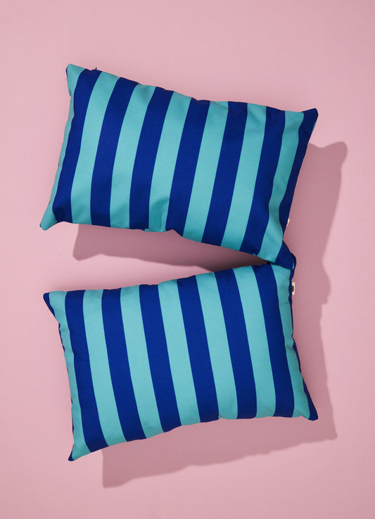 Almofada Impermeável - Listrado Céu do Campo