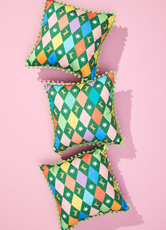 Almofada Infantil - Baile das Renas