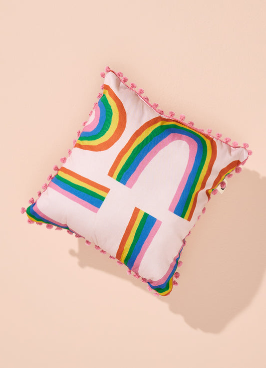 Almofada Infantil - Arco-íris das Fadas