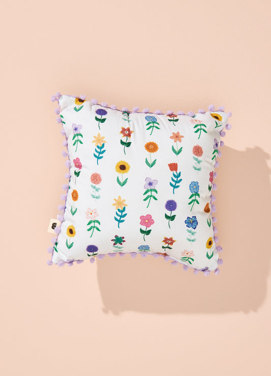 Almofada Infantil - Caminho Floral