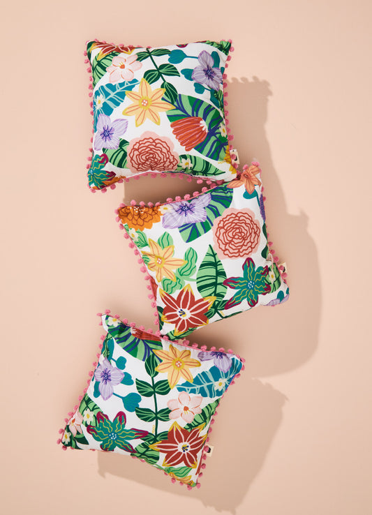 Almofada Infantil - Canteiro de Flores