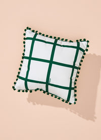 Almofada Infantil - Grid Ondinhas Verde