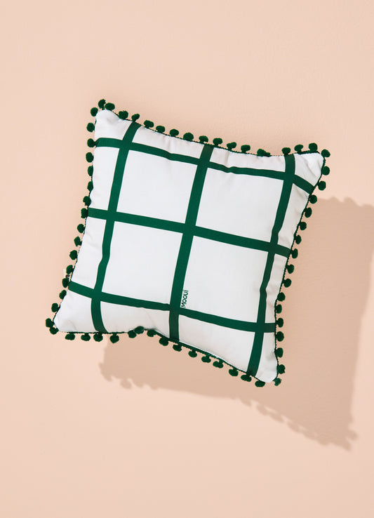 Almofada Infantil - Grid Ondinhas Verde