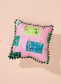 Almofada Infantil - Tenis Club Rosa