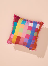 Almofada Infantil - Xadrez Radiante