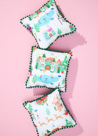 Almofada Infantil - Natal no Polo Norte