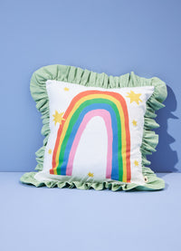 Almofada com Laços - Arcos Estrelados