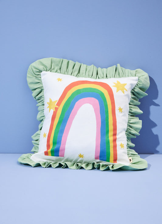 Almofada com Laços - Arcos Estrelados