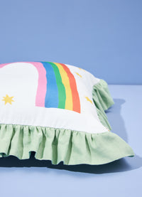 Almofada com Laços - Arcos Estrelados