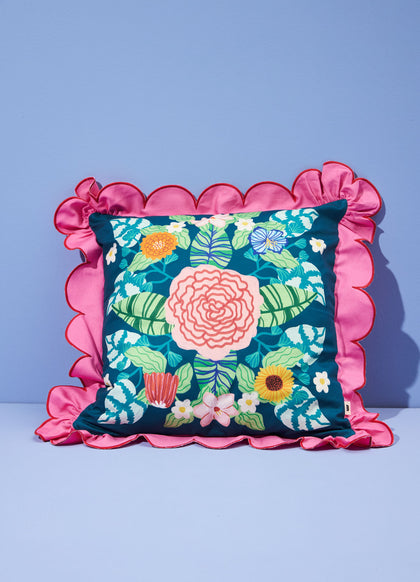 Almofada com Picô - Encontro Floral