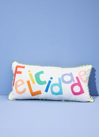 Almofada com Sianinha - Felicidade