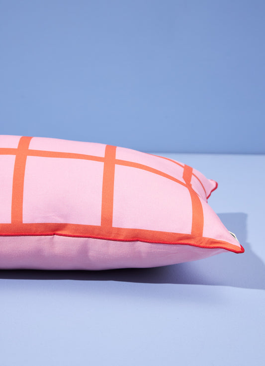 Almofada com Relotê - Bala de Morango