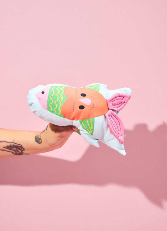 Almofada Toy - Peixe Coração