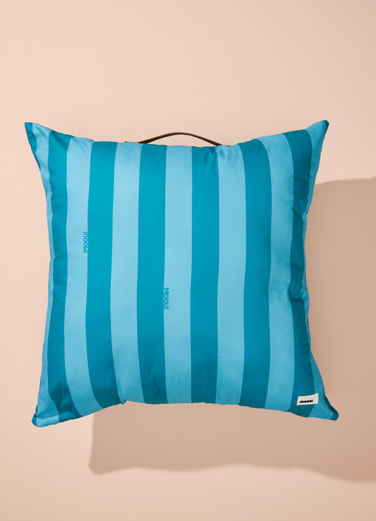 Almofadão - Listrado Petróleo