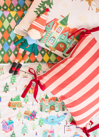 Almofada - Listras de Natal