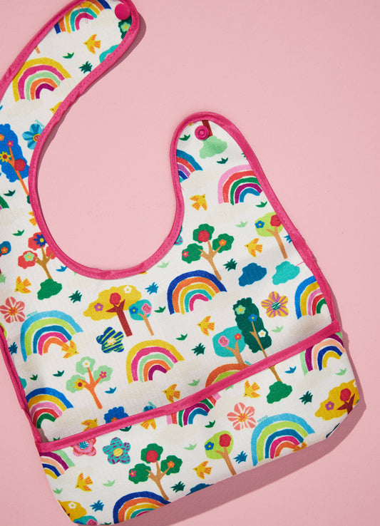 Babador Impermeável - Arco-íris do Bem