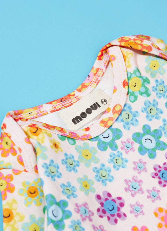 Body Manga Longa - Happy Flowers