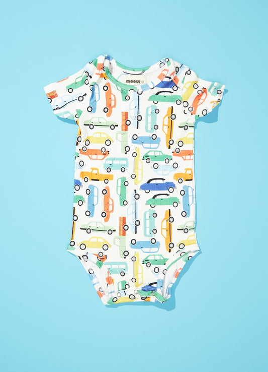 Body Manga Curta - Carros do Vovô