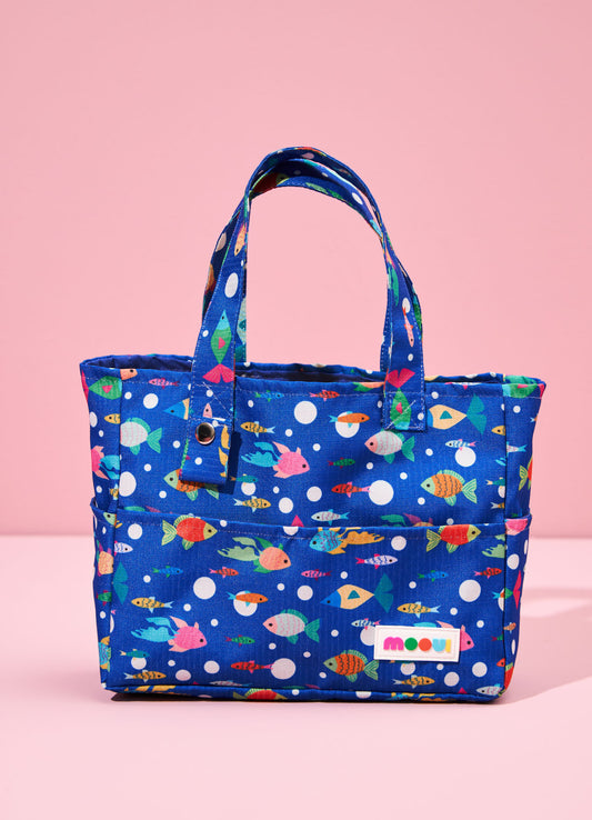 Bolsa de Praia Infantil - Peixinhos do Oceano