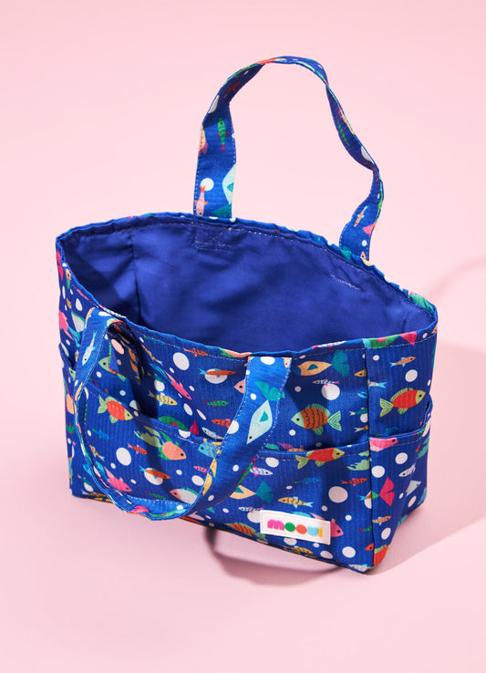 Bolsa de Praia Infantil - Peixinhos do Oceano