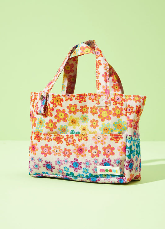 Bolsa de Praia Infantil - Happy Flowers