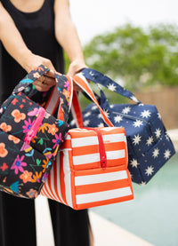 Bolsa Térmica - Listrado Vermelho