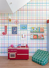 Papel de Parede Infantil - Contando Cores