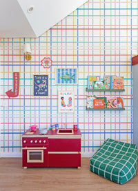 Papel de Parede Infantil - Contando Cores