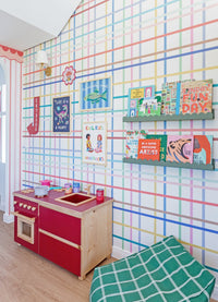 Papel de Parede Infantil - Contando Cores