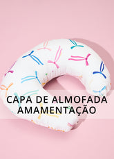 Capa de Almofada Amamentação - Lacinhos