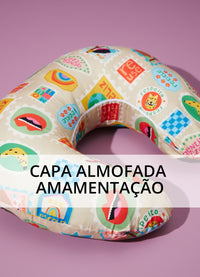 Capa de Almofada Amamentação - Selos para o Futuro