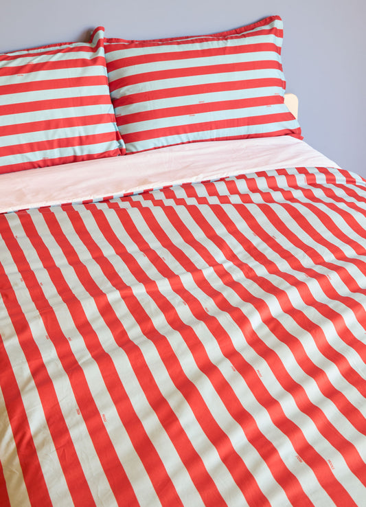 Capa de Edredom Adulto - Listrado Náutico