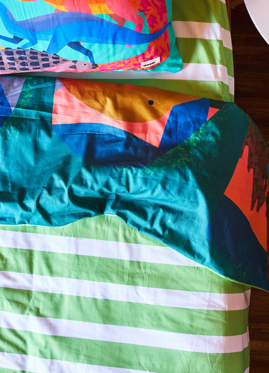 Capa de Edredom Infantil - Dinossauros