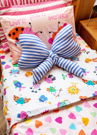 Capa de Edredom Infantil - Amar e Ser Feliz